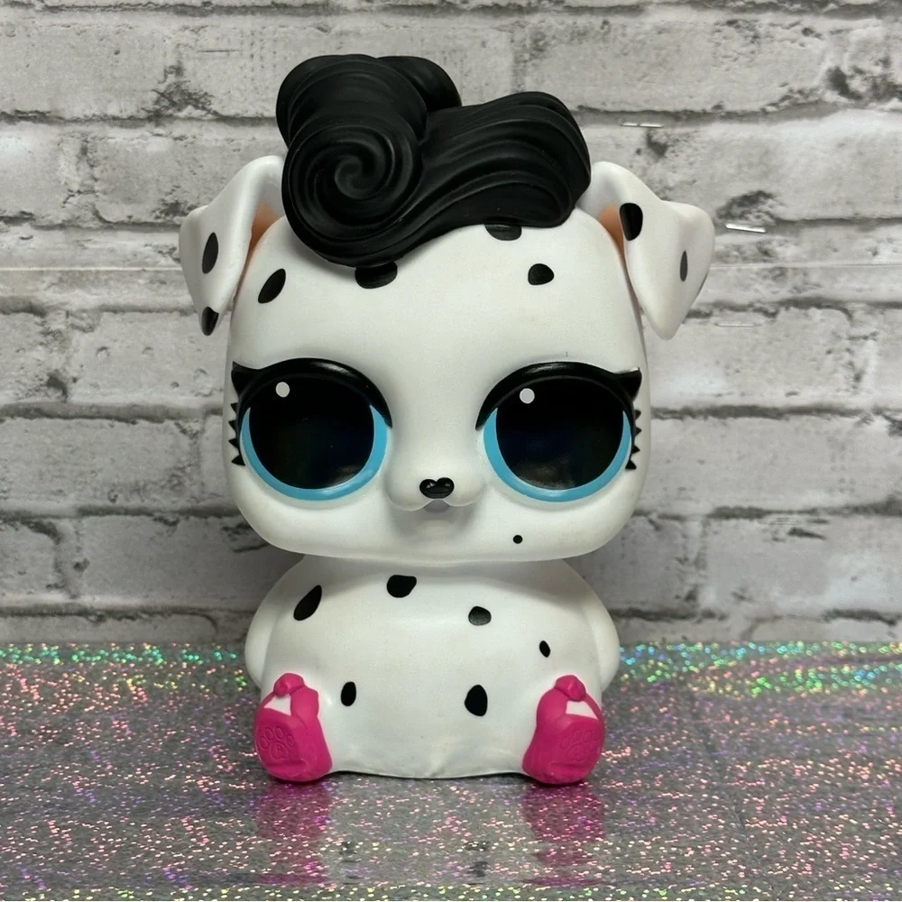 L.O.L. Surprise! Biggie Pet DALMATIAN Dollmation Money Bank 7 inches LOL